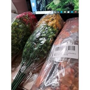 Zfprocess Artifical Flowers Multiple Different Bunches With Different colors